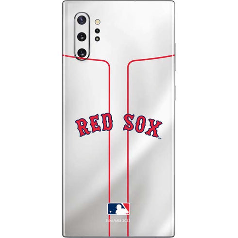 MLB Boston Red Sox Home Jersey Galaxy Note 10 Plus Skin