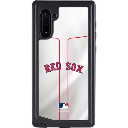 MLB Boston Red Sox Home Jersey Galaxy Note 10 Waterproof Case