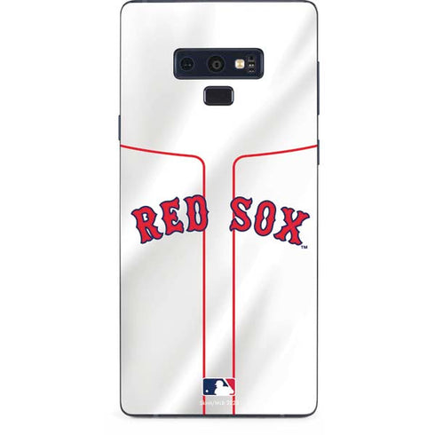 MLB Boston Red Sox Home Jersey Galaxy Note 9 Skin