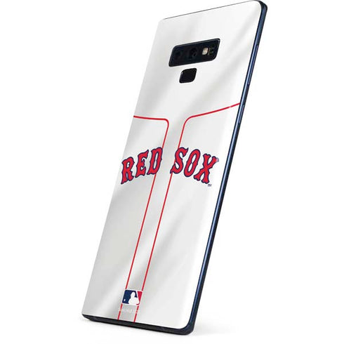MLB Boston Red Sox Home Jersey Galaxy Note 9 Skin