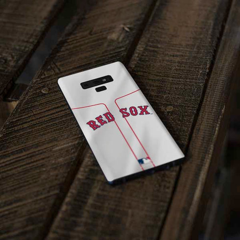 MLB Boston Red Sox Home Jersey Galaxy Note 9 Skin