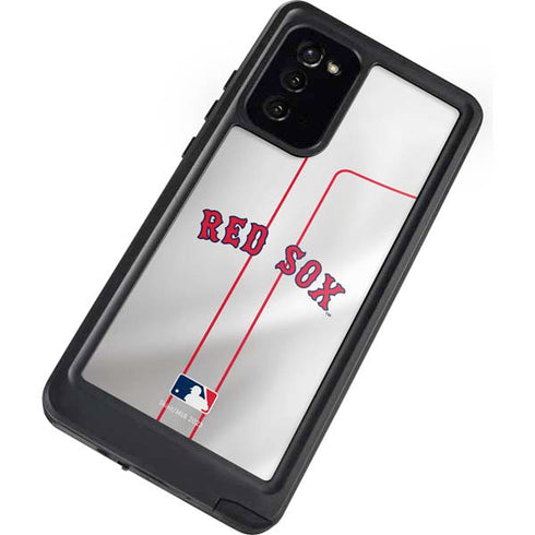 MLB Boston Red Sox Home Jersey Galaxy Note20 5G Waterproof Case
