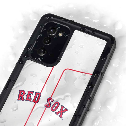 MLB Boston Red Sox Home Jersey Galaxy Note20 5G Waterproof Case