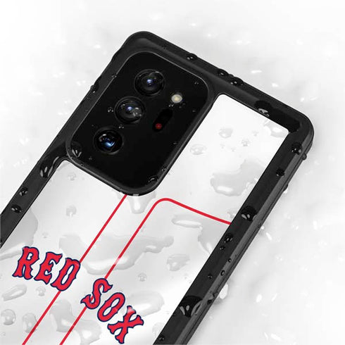 MLB Boston Red Sox Home Jersey Galaxy Note20 Ultra 5G Waterproof Case