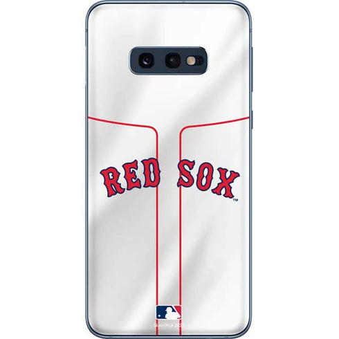 MLB Boston Red Sox Home Jersey Galaxy S10e Skin
