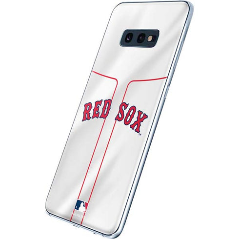 MLB Boston Red Sox Home Jersey Galaxy S10e Skin