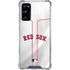 MLB Boston Red Sox Home Jersey Galaxy S20 FE Clear Case