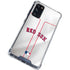 MLB Boston Red Sox Home Jersey Galaxy S20 FE Clear Case