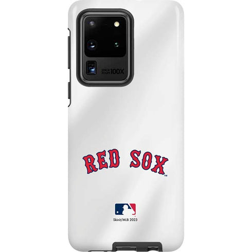 MLB Boston Red Sox Home Jersey Galaxy S20 Ultra 5G Pro Case
