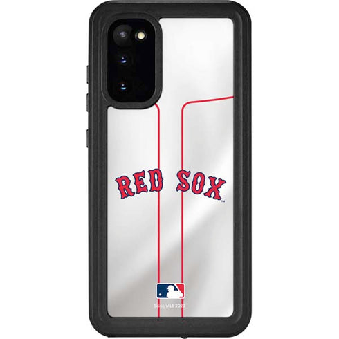 MLB Boston Red Sox Home Jersey Galaxy S20 Waterproof Case