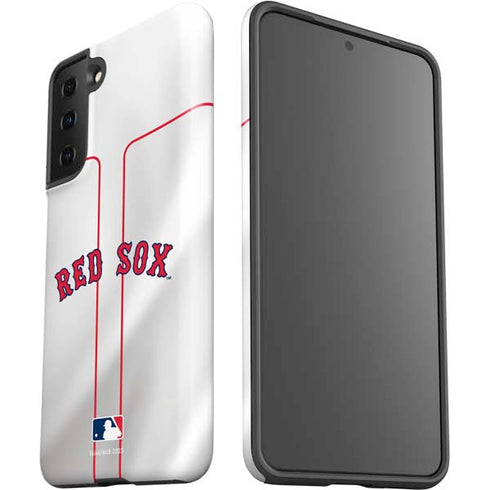 MLB Boston Red Sox Home Jersey Galaxy S21 FE Pro Case