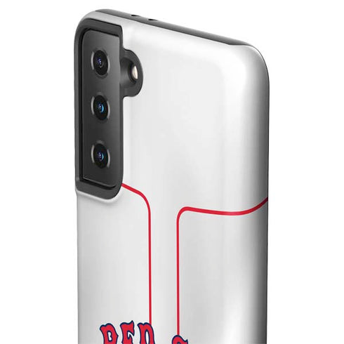 MLB Boston Red Sox Home Jersey Galaxy S21 Plus 5G Pro Case