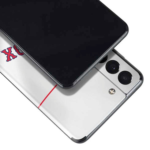 MLB Boston Red Sox Home Jersey Galaxy S21 Plus 5G Skin