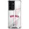 MLB Boston Red Sox Home Jersey Galaxy S21 Ultra 5G Clear Case