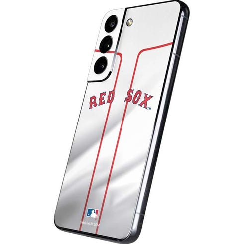 MLB Boston Red Sox Home Jersey Galaxy S22 Skin