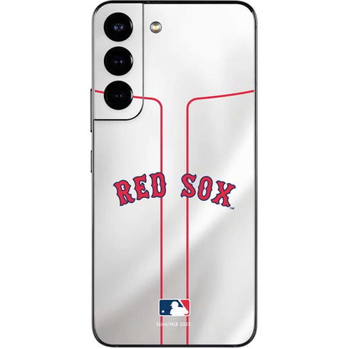 MLB Boston Red Sox Home Jersey Galaxy S22 Skin