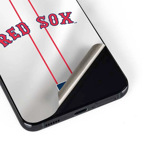 MLB Boston Red Sox Home Jersey Galaxy S22 Skin