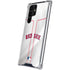 MLB Boston Red Sox Home Jersey Galaxy S22 Ultra Clear Case