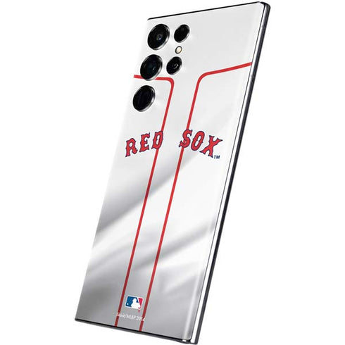 MLB Boston Red Sox Home Jersey Galaxy S22 Ultra Skin