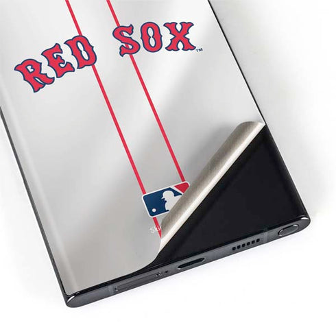 MLB Boston Red Sox Home Jersey Galaxy S22 Ultra Skin
