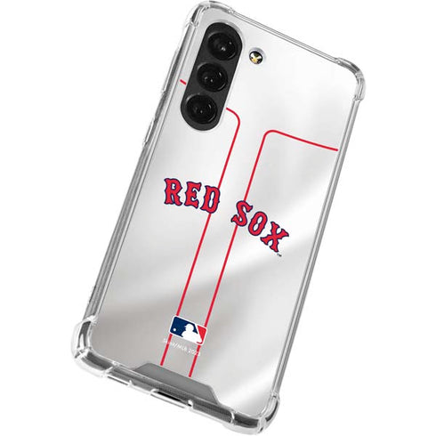 MLB Boston Red Sox Home Jersey Galaxy S23 Clear Case