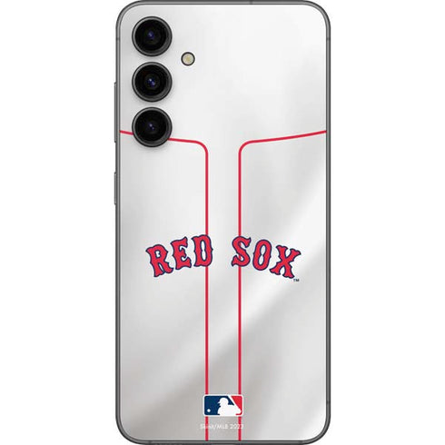 MLB Boston Red Sox Home Jersey Galaxy S23 FE Skin