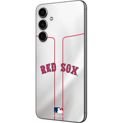 MLB Boston Red Sox Home Jersey Galaxy S23 FE Skin