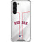 MLB Boston Red Sox Home Jersey Galaxy S23 Plus Clear Case