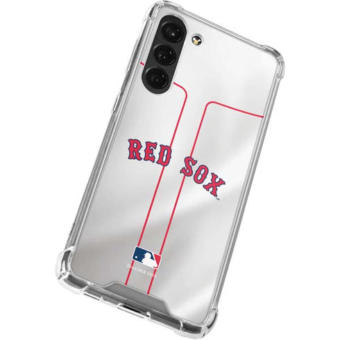 MLB Boston Red Sox Home Jersey Galaxy S23 Plus Clear Case