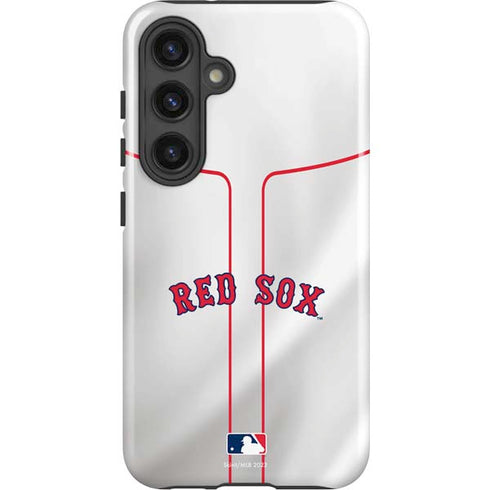 MLB Boston Red Sox Home Jersey Galaxy S24 Impact Case