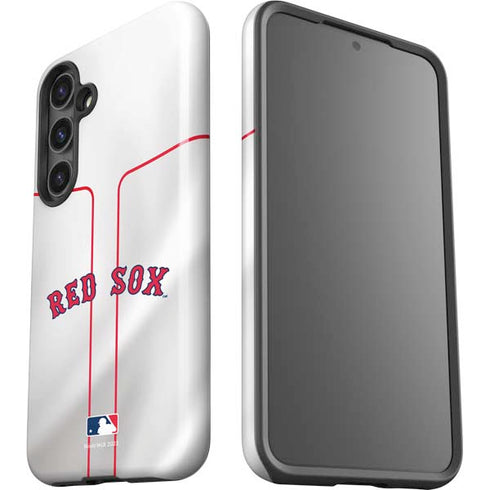 MLB Boston Red Sox Home Jersey Galaxy S24 Impact Case