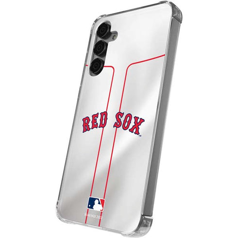MLB Boston Red Sox Home Jersey Galaxy S24 Plus Clear Case