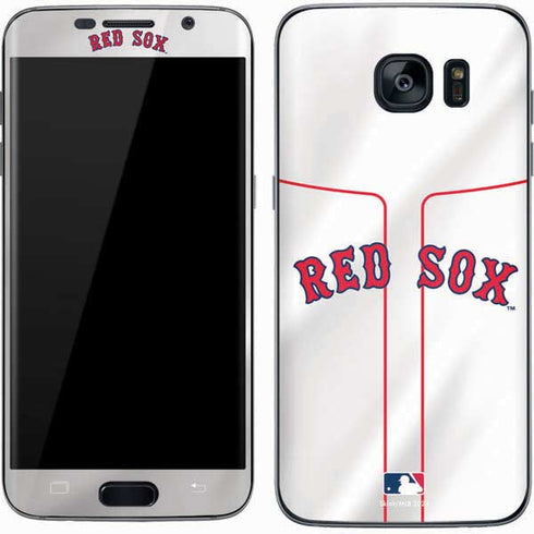 MLB Boston Red Sox Home Jersey Galaxy S7 Skin