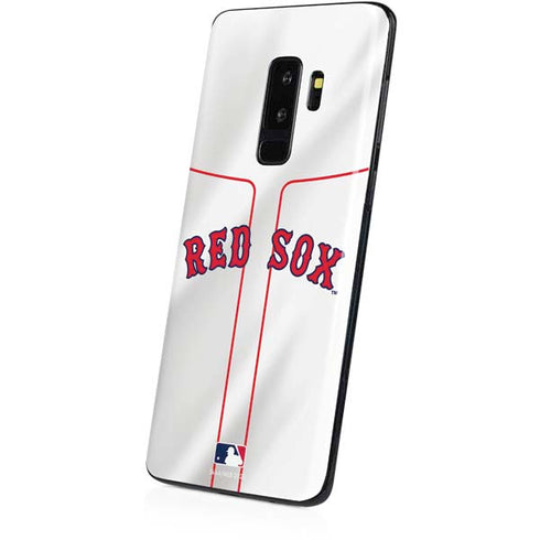 MLB Boston Red Sox Home Jersey Galaxy S9 Plus Skin