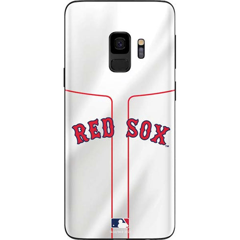 MLB Boston Red Sox Home Jersey Galaxy S9 Skin