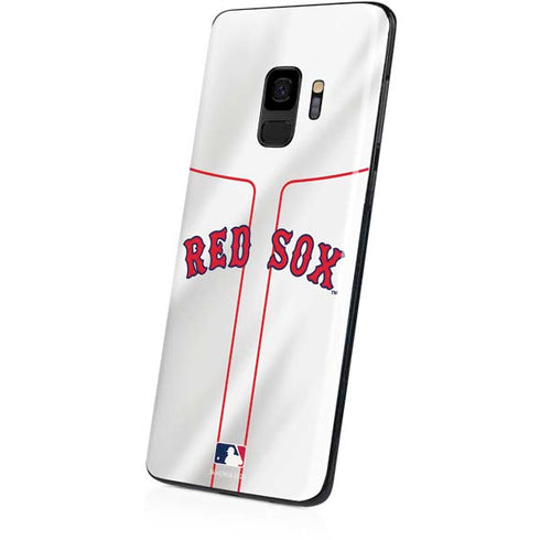 MLB Boston Red Sox Home Jersey Galaxy S9 Skin