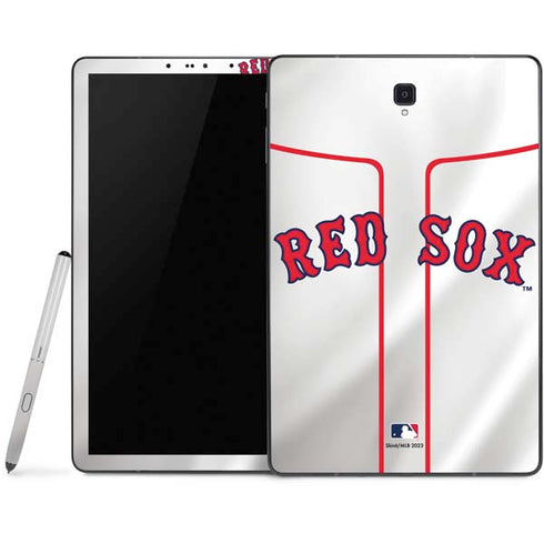 MLB Boston Red Sox Home Jersey Samsung Galaxy Tab Skin