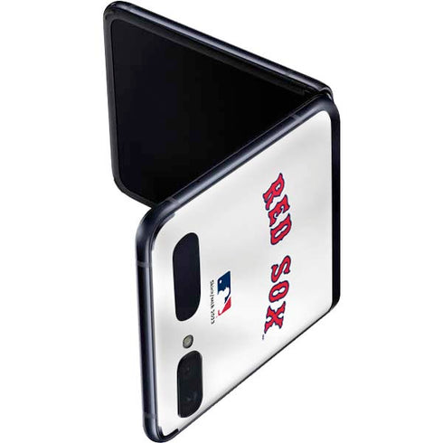 MLB Boston Red Sox Home Jersey Galaxy Z Flip Skin