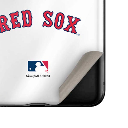 MLB Boston Red Sox Home Jersey Galaxy Z Flip Skin