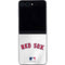 MLB Boston Red Sox Home Jersey Galaxy Z Flip5 5G Skin