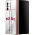 MLB Boston Red Sox Home Jersey Galaxy Z Fold2 5G Skin