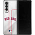 MLB Boston Red Sox Home Jersey Galaxy Z Fold3 5G Skin