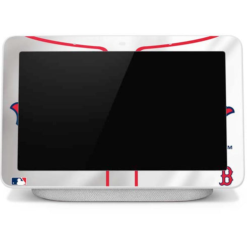 MLB Boston Red Sox Home Jersey Google Home Hub Skin