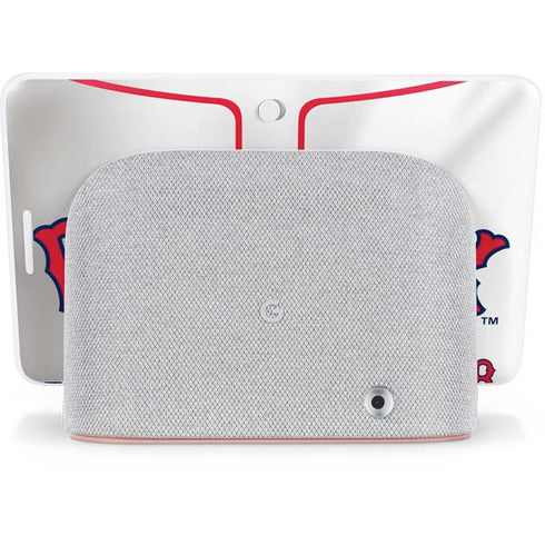 MLB Boston Red Sox Home Jersey Google Home Hub Skin