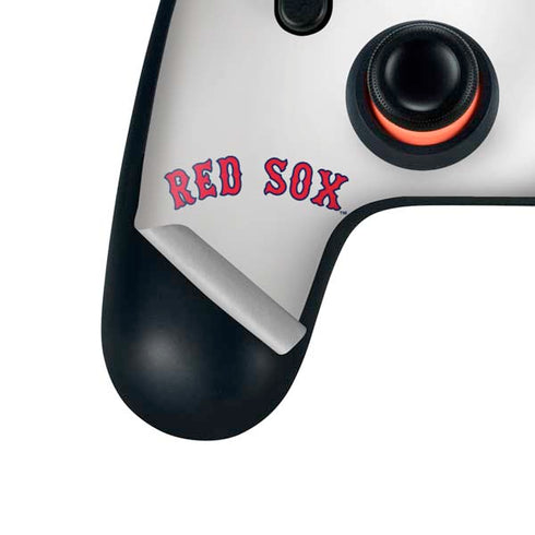 MLB Boston Red Sox Home Jersey Google Stadia Controller Skin