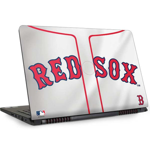 MLB Boston Red Sox Home Jersey Dell Inspiron Skin