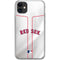 MLB Boston Red Sox Home Jersey iPhone 11 Clear Case