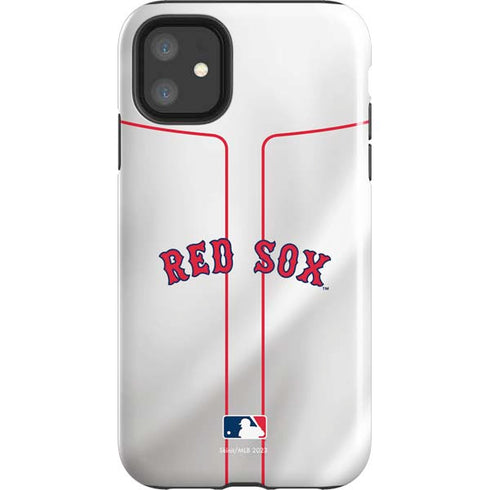 MLB Boston Red Sox Home Jersey iPhone 11 Impact Case