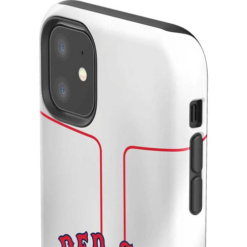 MLB Boston Red Sox Home Jersey iPhone 11 Impact Case