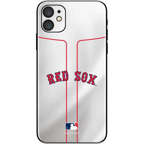 MLB Boston Red Sox Home Jersey iPhone 11 Skin